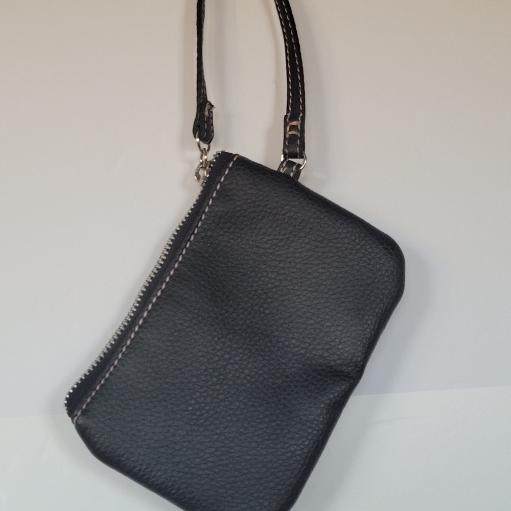 Victoria's Secret Black Wristlet with Silver Accent - Picture 3 of 10